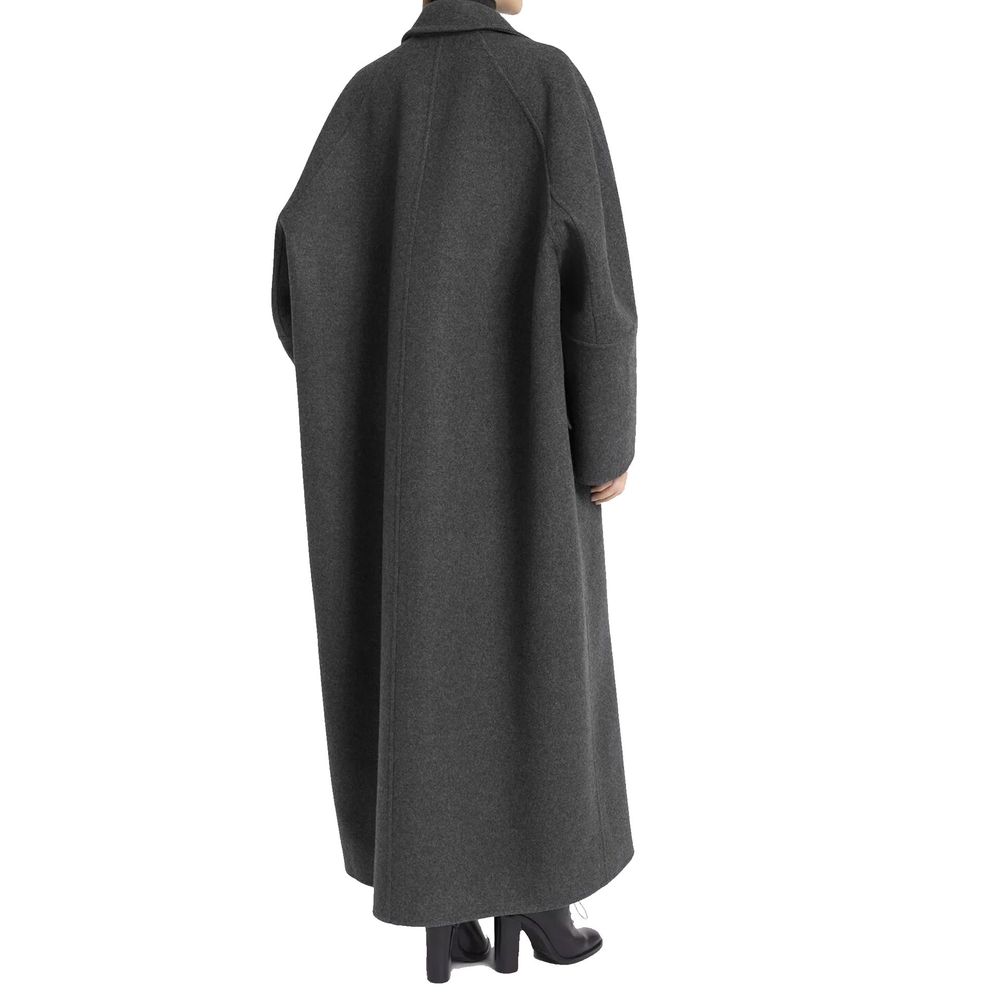 Max Mara Grauer Kaschmir-Mantel-3