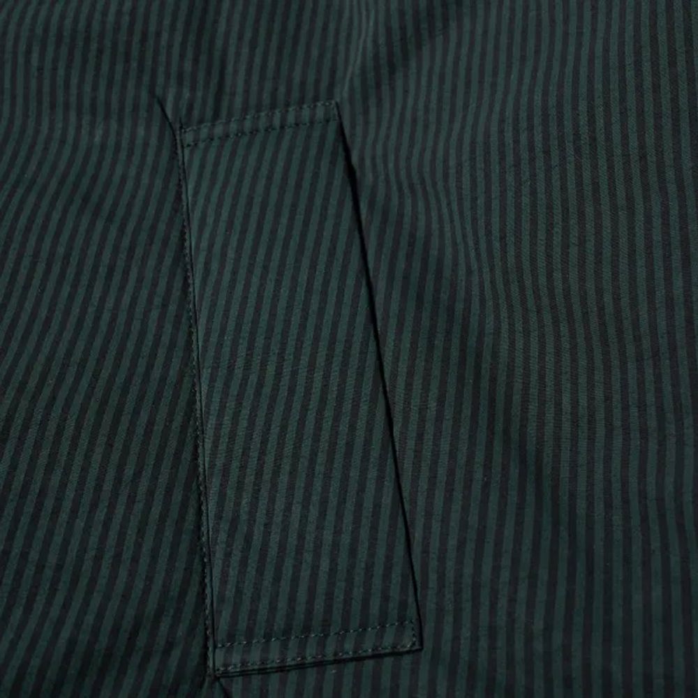 Balenciaga Schwarze Baumwolljacke in voller Länge-4