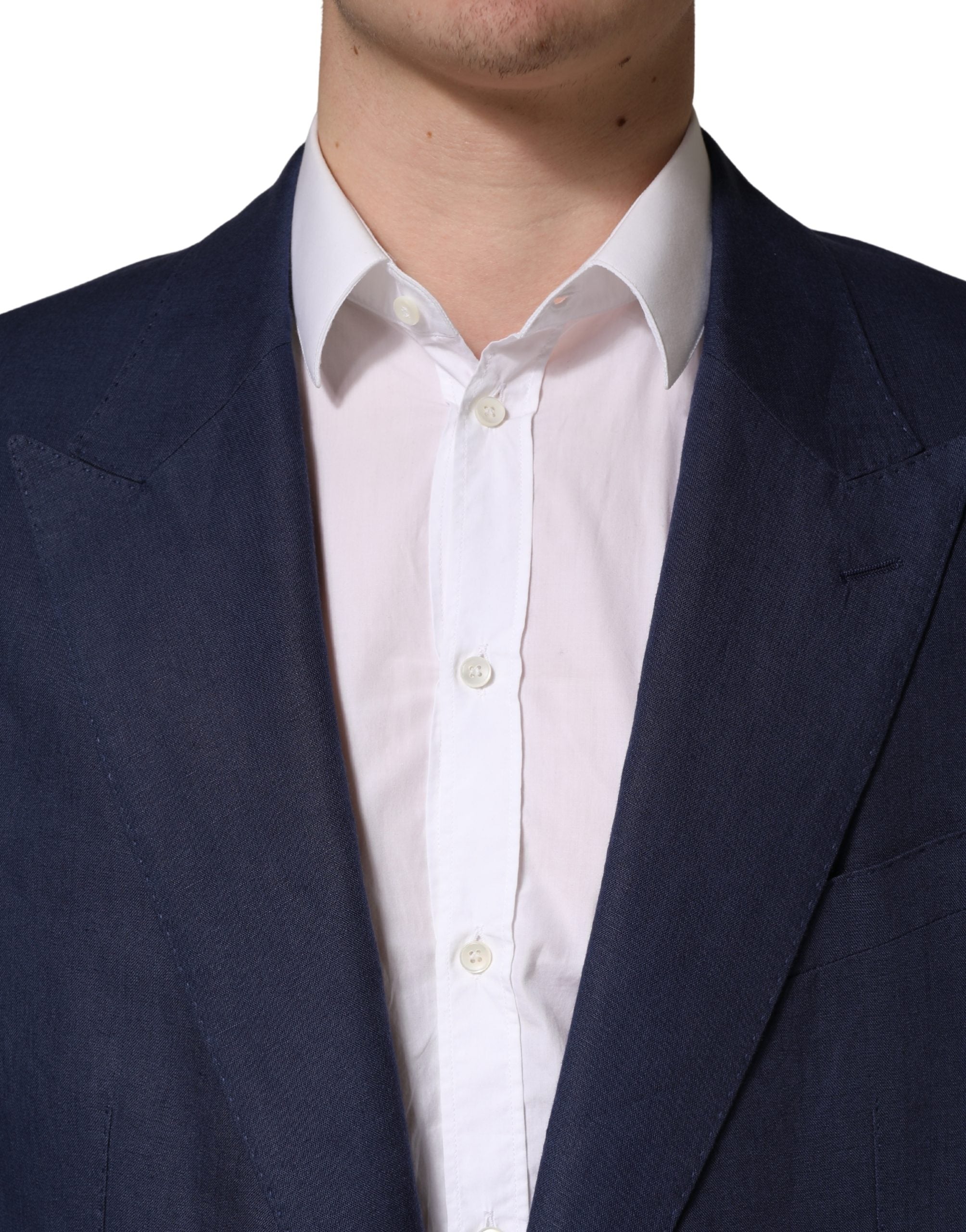 Dolce & Gabbana Blaues Sakko mit 2 Knöpfen-5