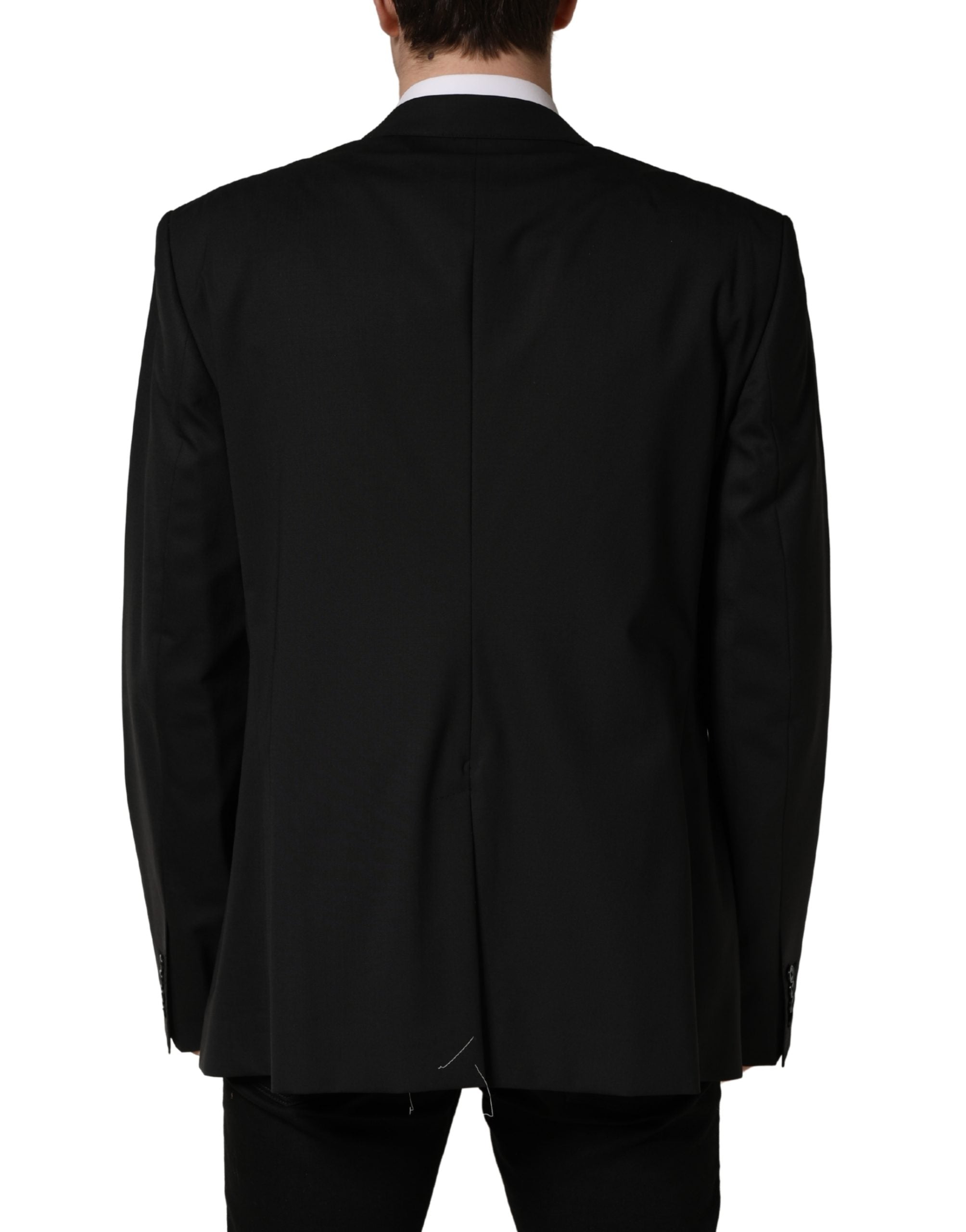 Dolce & Gabbana Black 2-Button Blazer-4