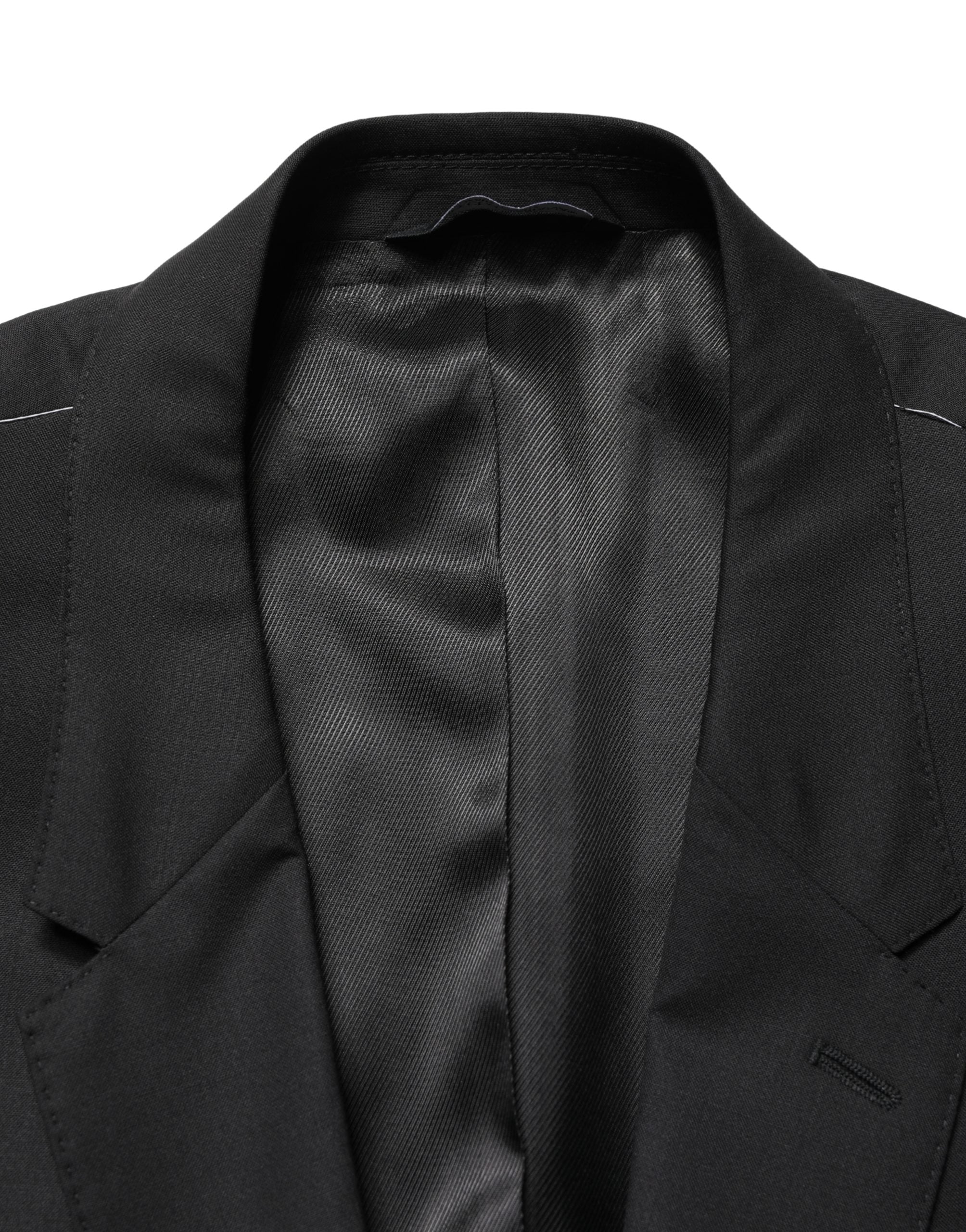 Dolce & Gabbana Black 2-Button Blazer-7