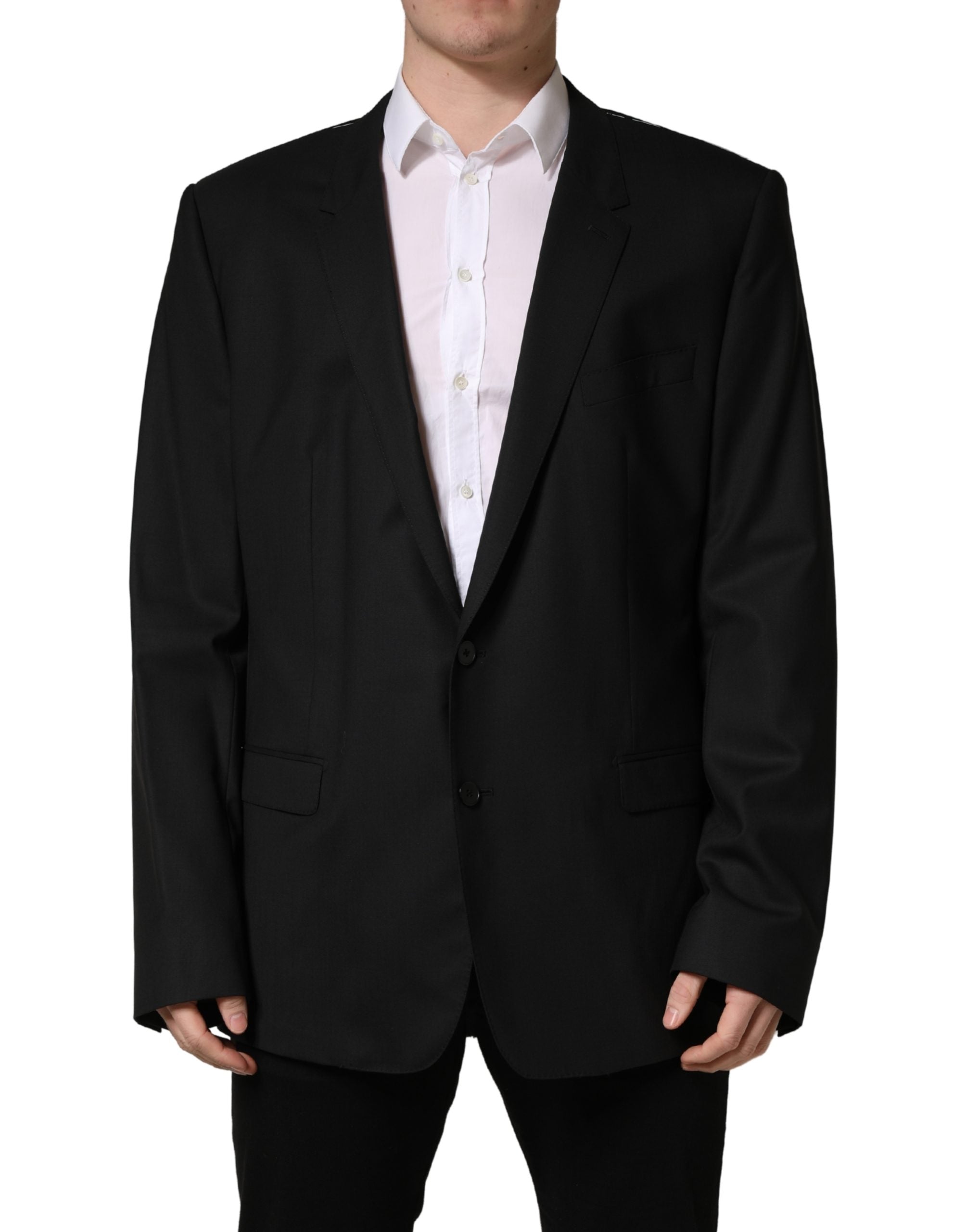 Dolce & Gabbana Black 2-Button Blazer