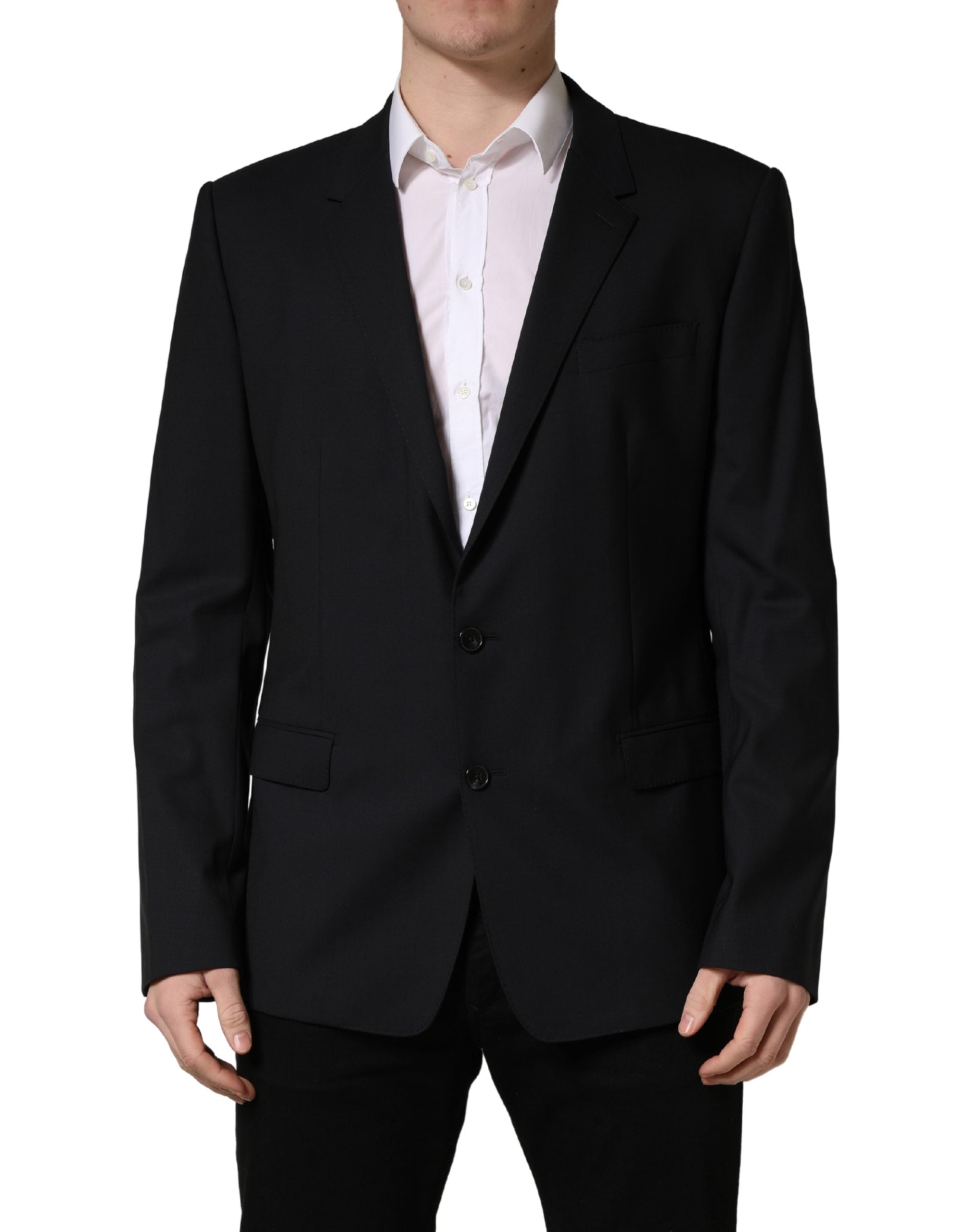 Dolce & Gabbana Blue Two-Button Blazer