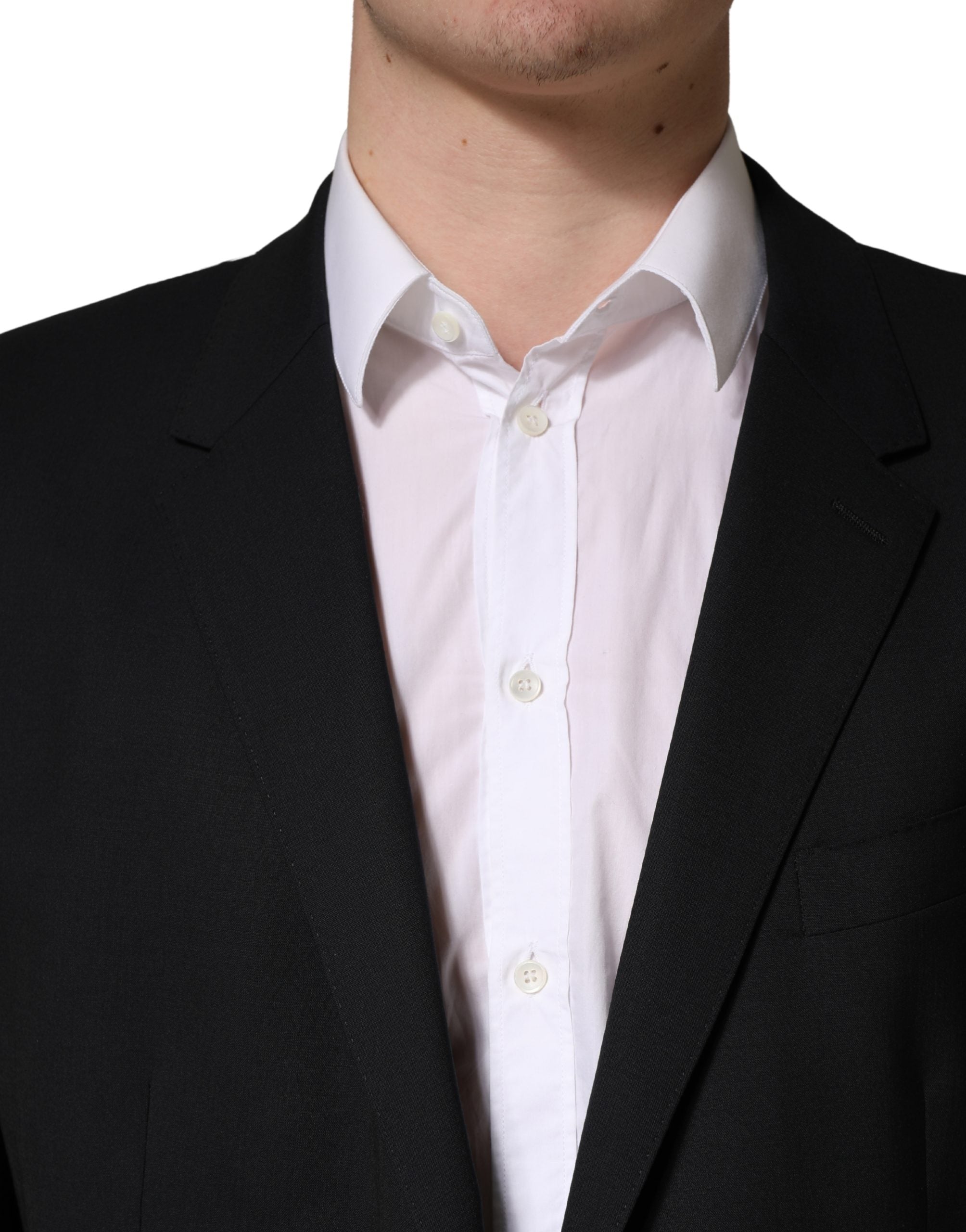 Dolce & Gabbana Blue Two-Button Blazer-5