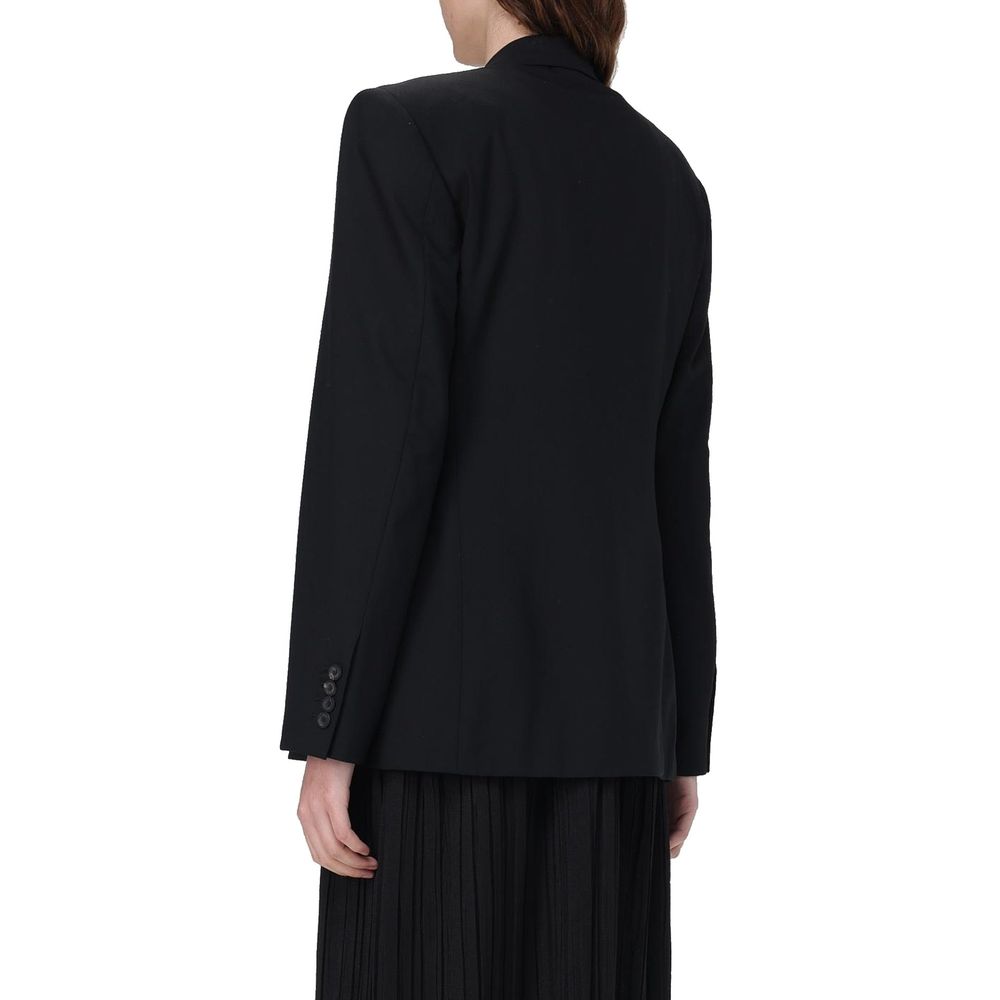 Balenciaga Schwarze Wolljacken und Mäntel-3