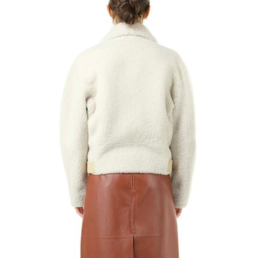 Chloé Beige Polyester Biker Jacket-3