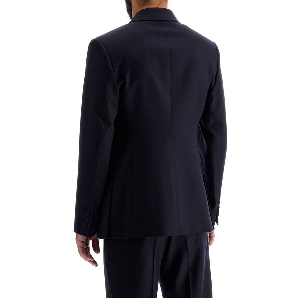 Dior Blaues Sakko aus reiner Schurwolle-3