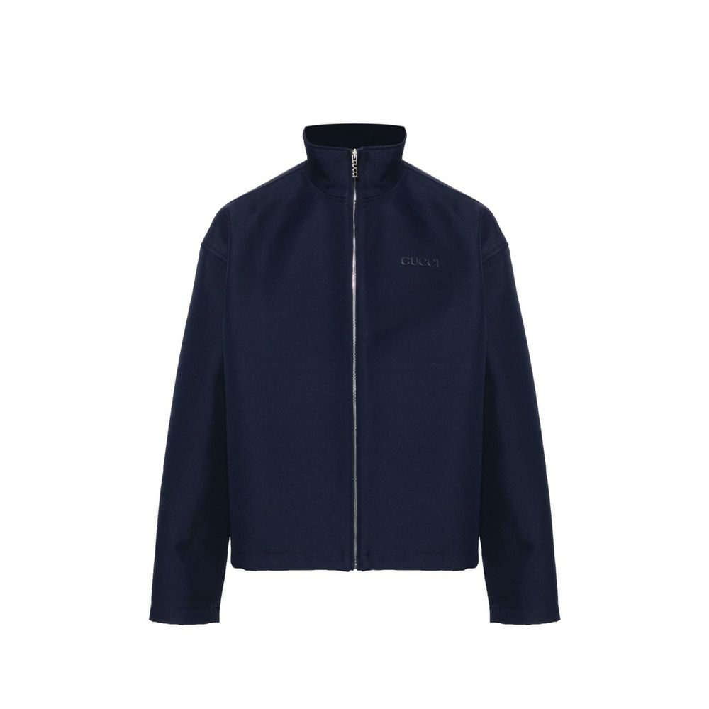 Gucci Blaue Marabou Kleidung-1