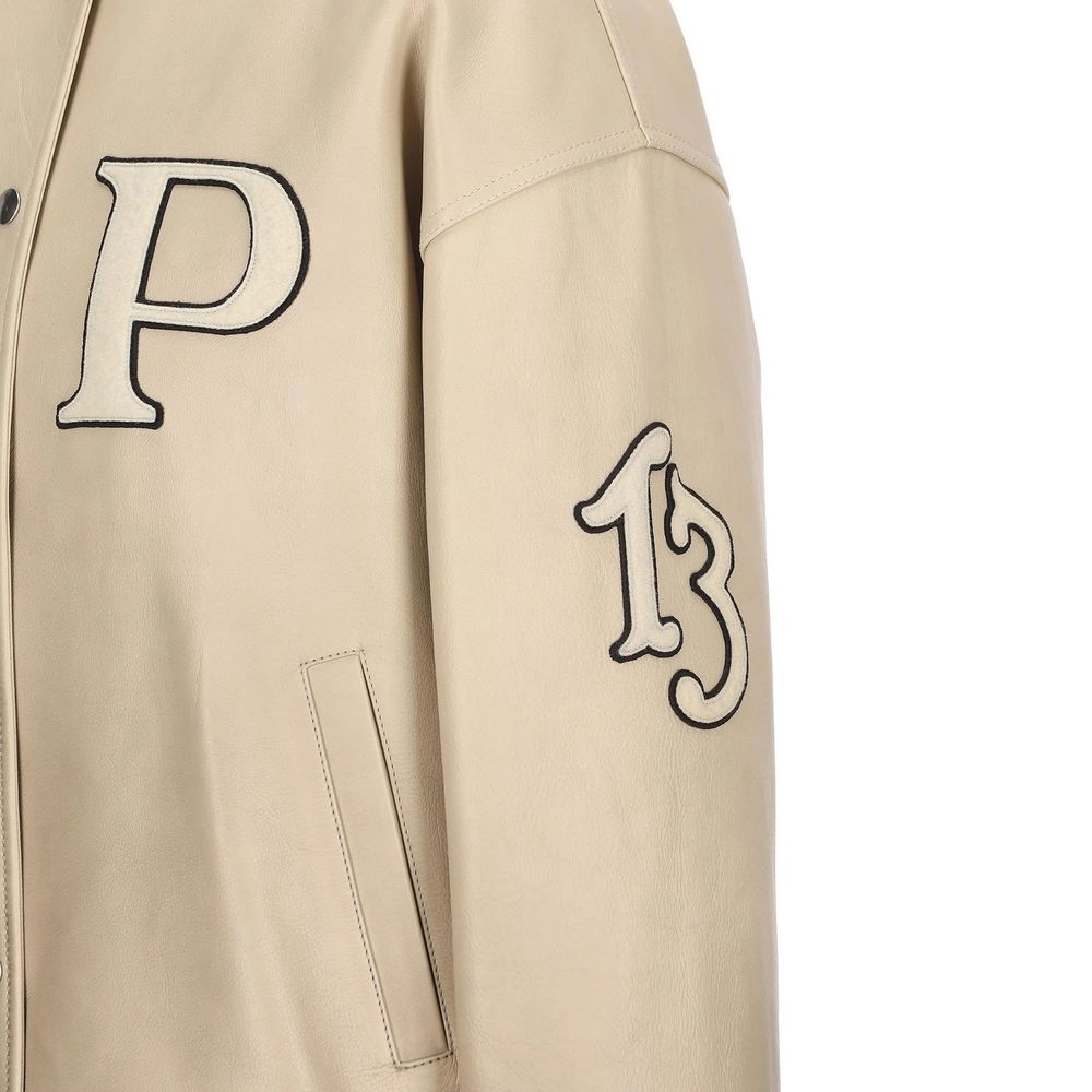 Prada Beige Calfskin Bomber-3