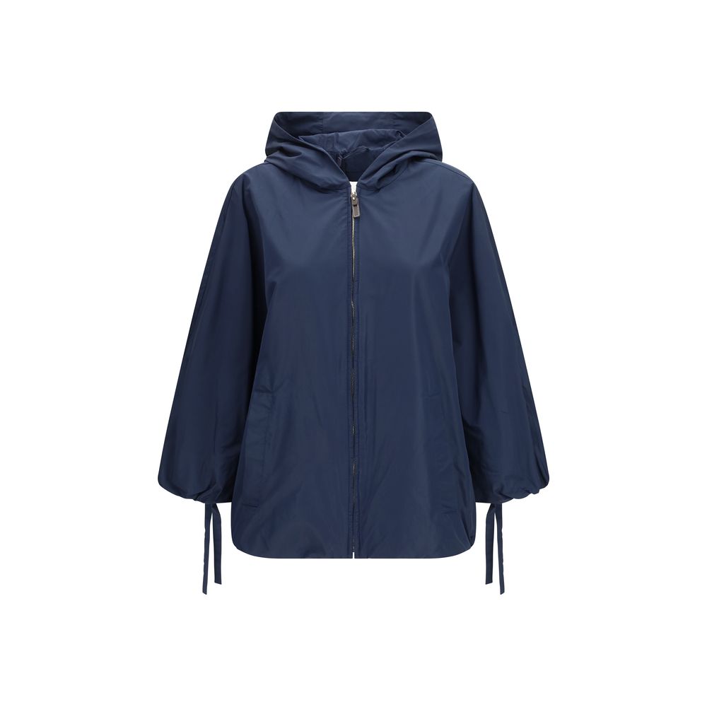 'S Max Mara Blauer Trenchcoat aus Polyester