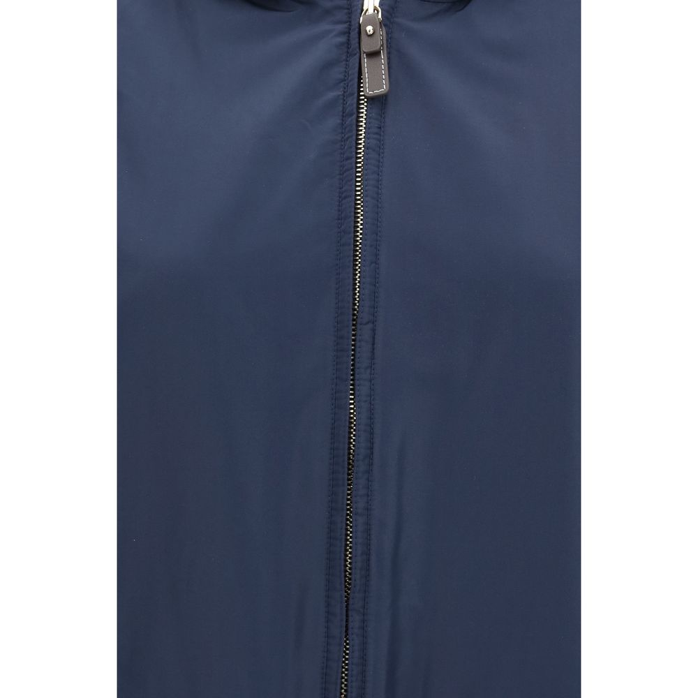 'S Max Mara Blauer Trenchcoat aus Polyester-3