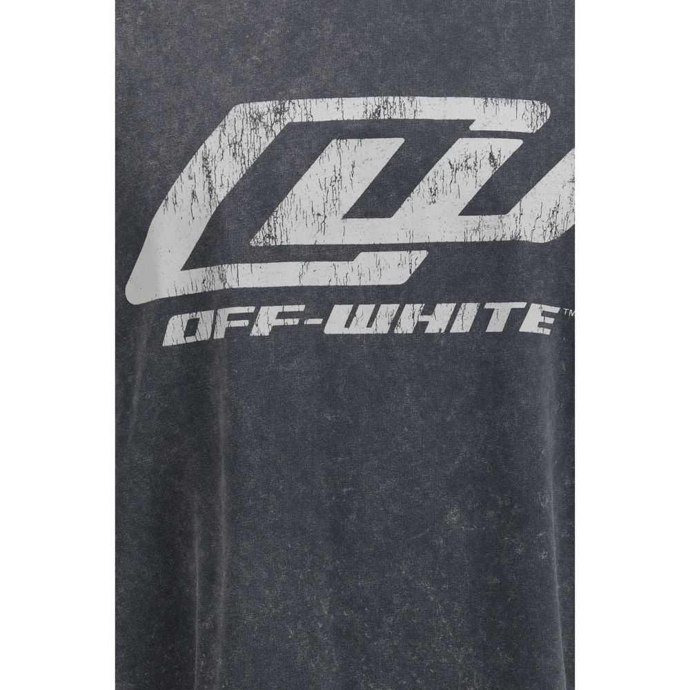 Off-White Grauer Baumwoll-Sportswear-3