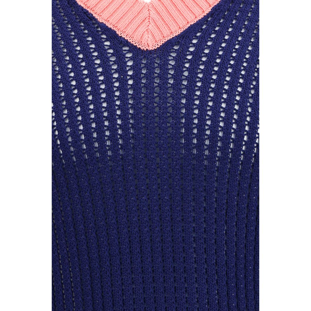 Fendi Blauer Baumwollpullover-3