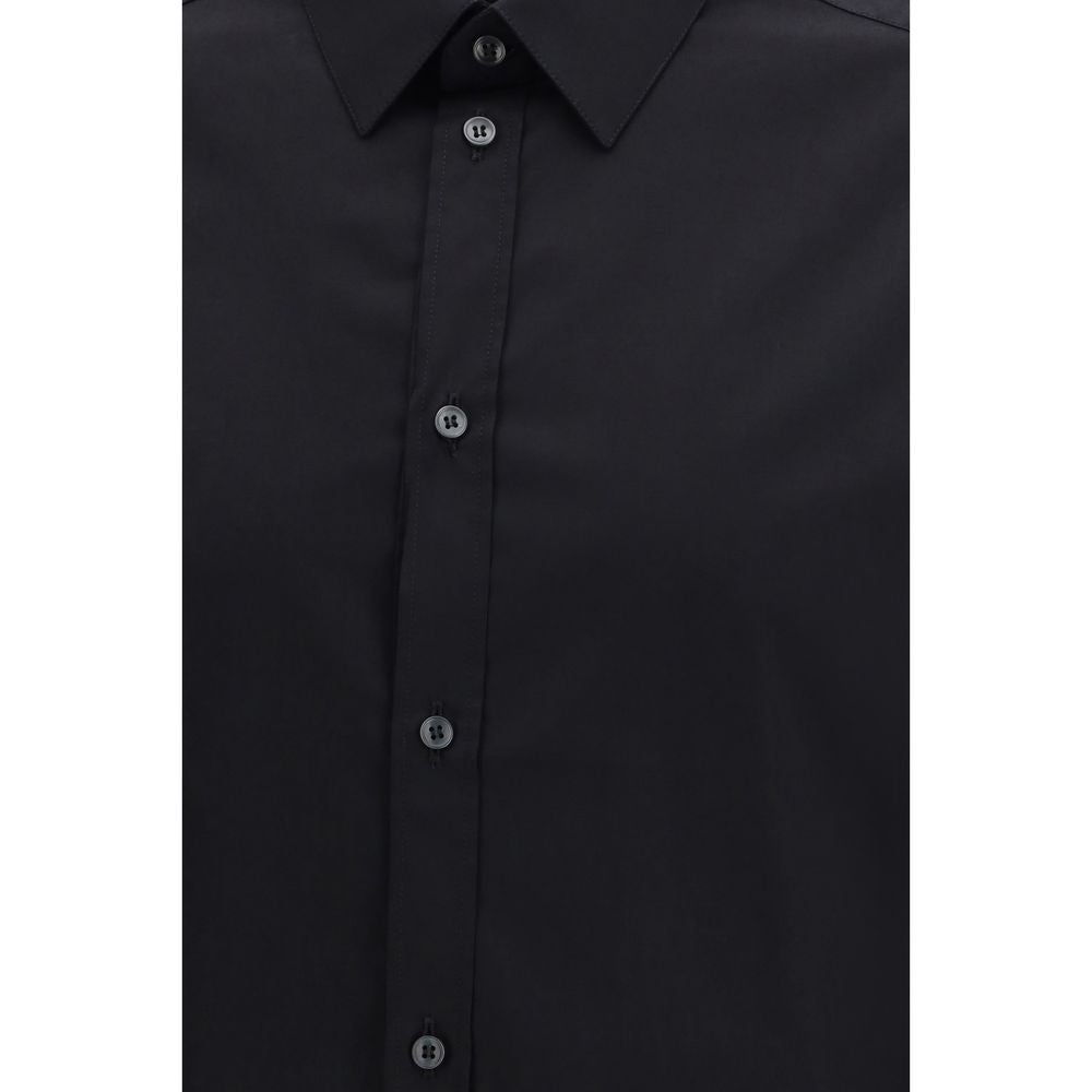 Dolce & Gabbana Black Cotton Shirt-3