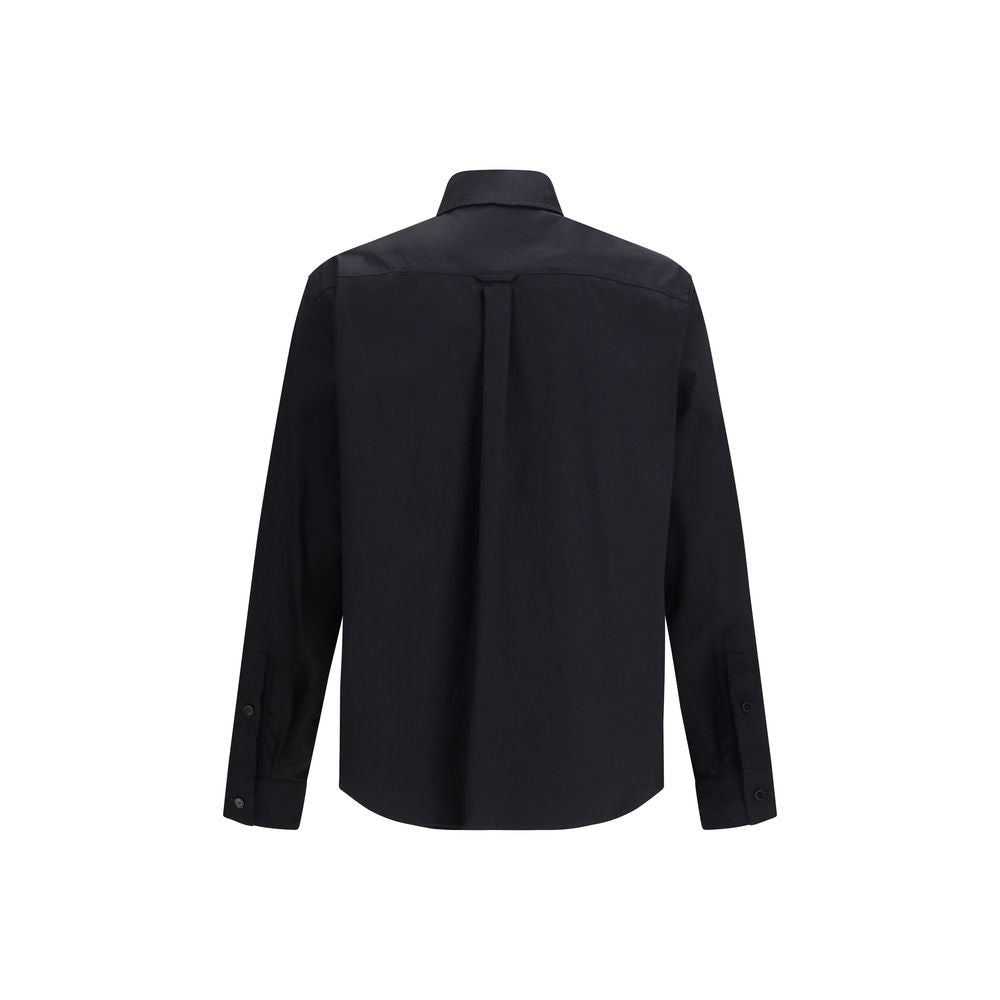 Dolce & Gabbana Schwarzes Baumwollhemd-2