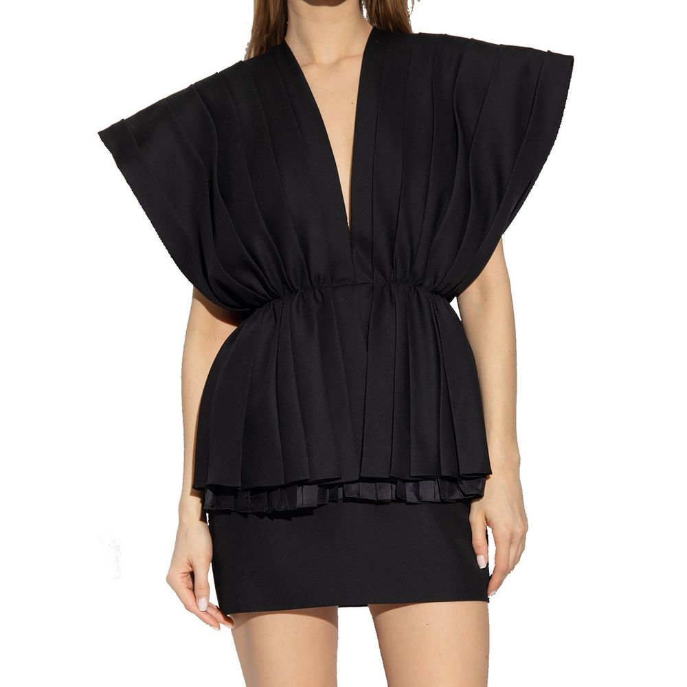 Gucci Schwarzes Wollkleid für den Alltag-2