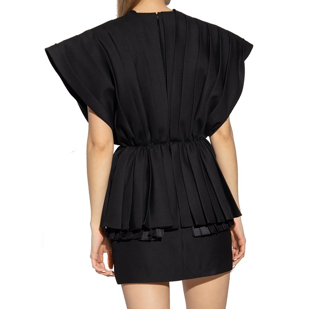 Gucci Schwarzes Wollkleid für den Alltag-3