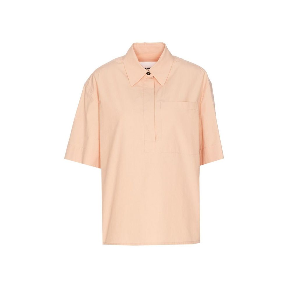 Jil Sander Mehrfarbiges Hemd aus Baumwolle mit Muster-1