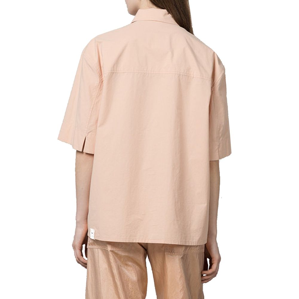 Jil Sander Mehrfarbiges Hemd aus Baumwolle mit Muster-3
