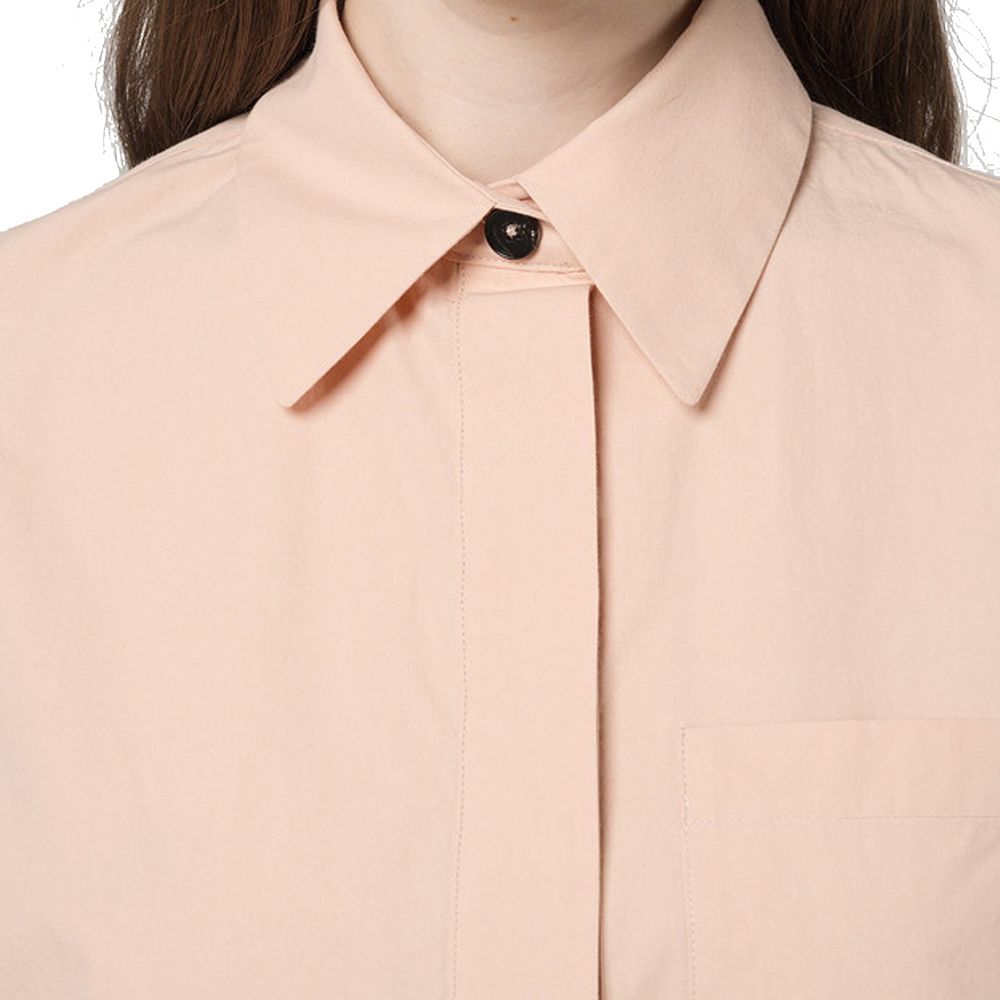 Jil Sander Mehrfarbiges Hemd aus Baumwolle mit Muster-4