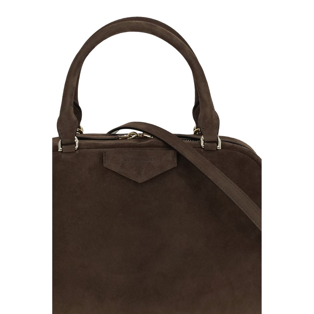 Givenchy Brown Calfskin Bos Taurus Handbag-4