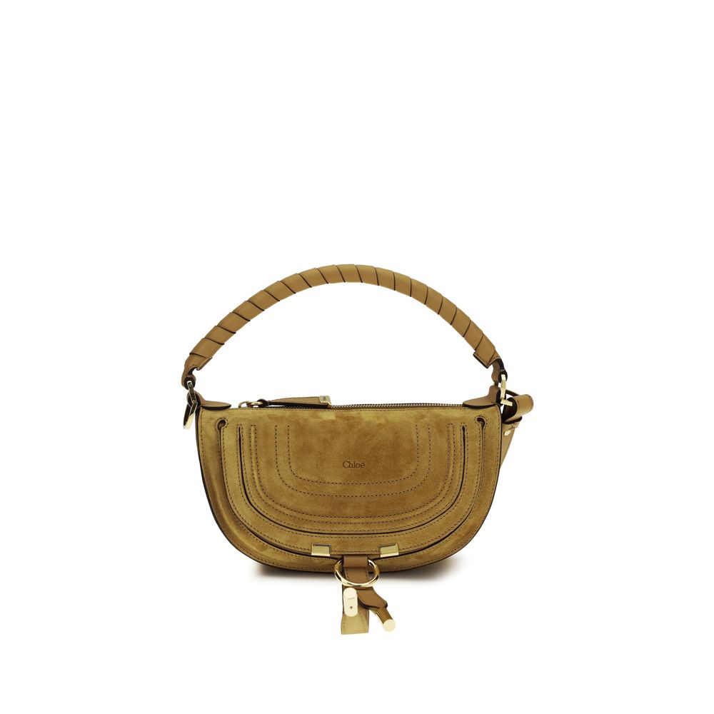 Chloé Braune Kalbsleder Bos Taurus Schultertasche-1