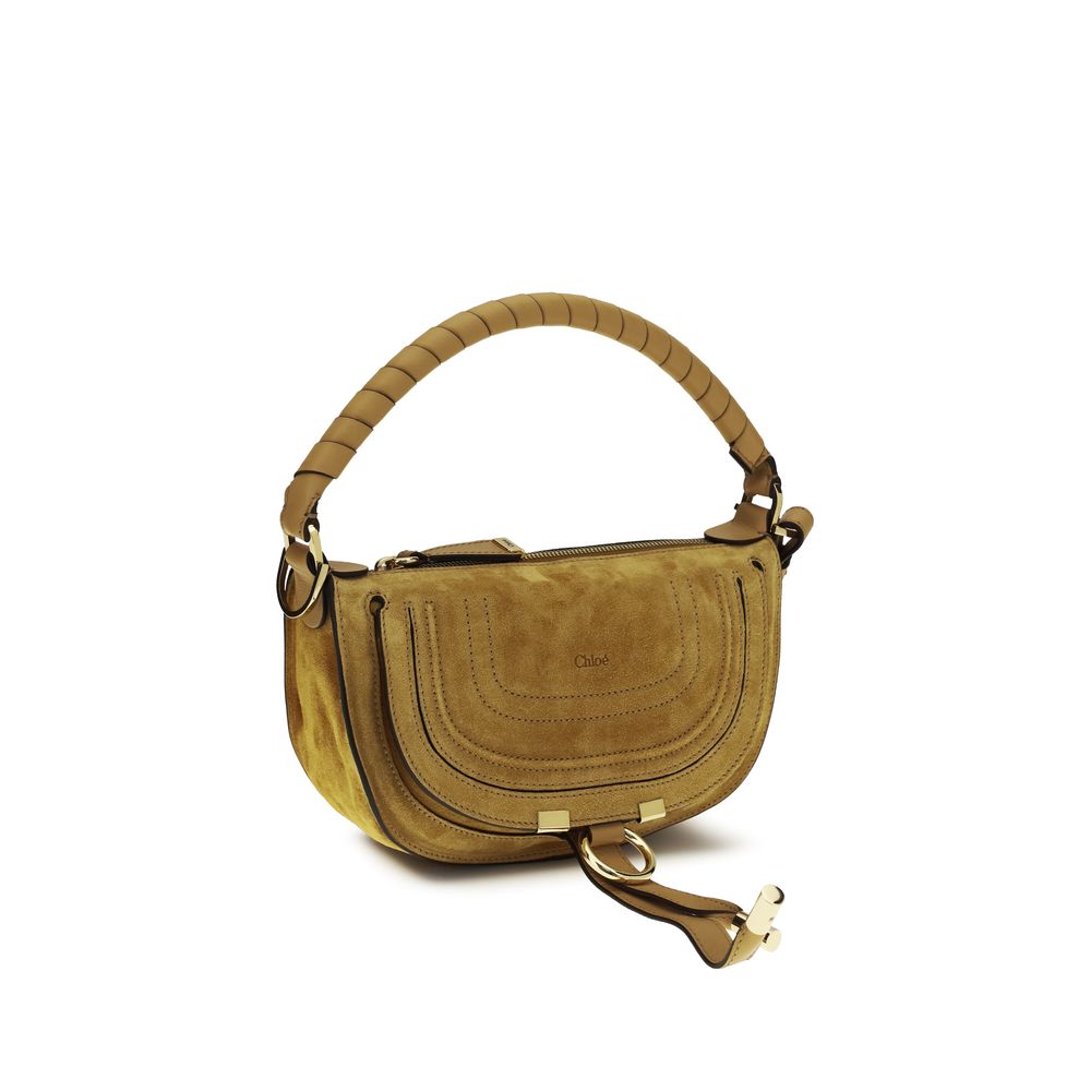 Chloé Braune Kalbsleder Bos Taurus Schultertasche-2