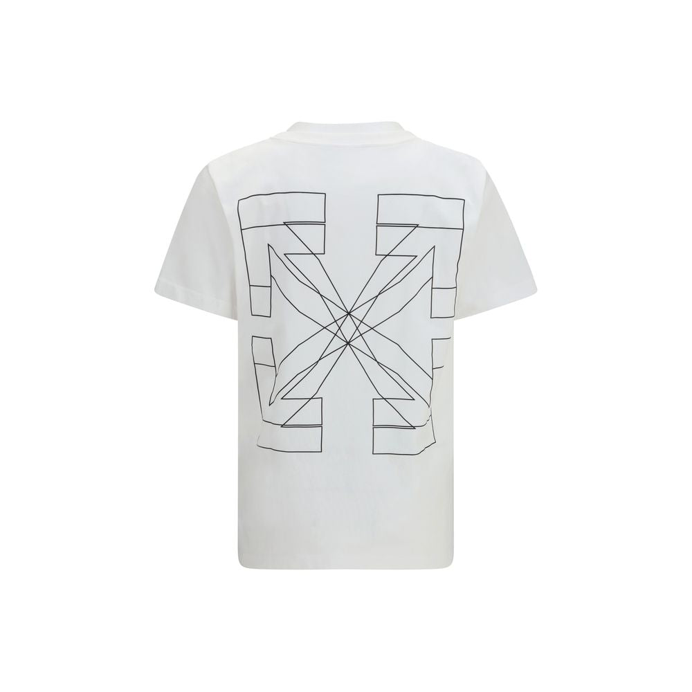 Off-White White Cotton T-Shirt-2
