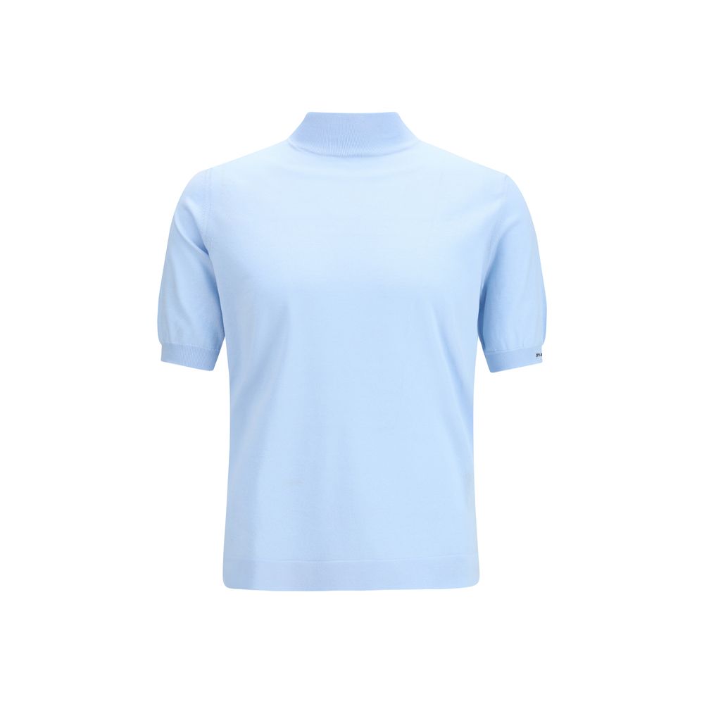 Prada Blauer Baumwoll-Sweatshirt-1