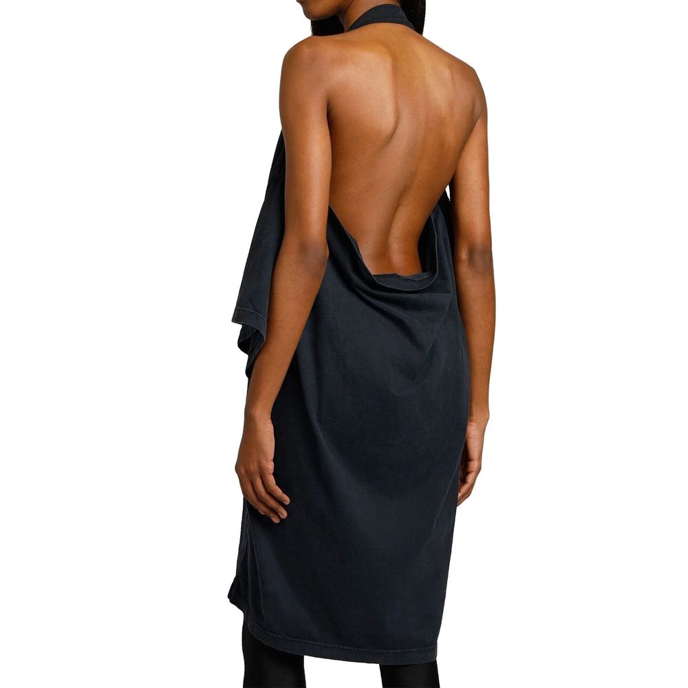 Balenciaga Schwarzes Baumwollkleid für die Freizeit-3