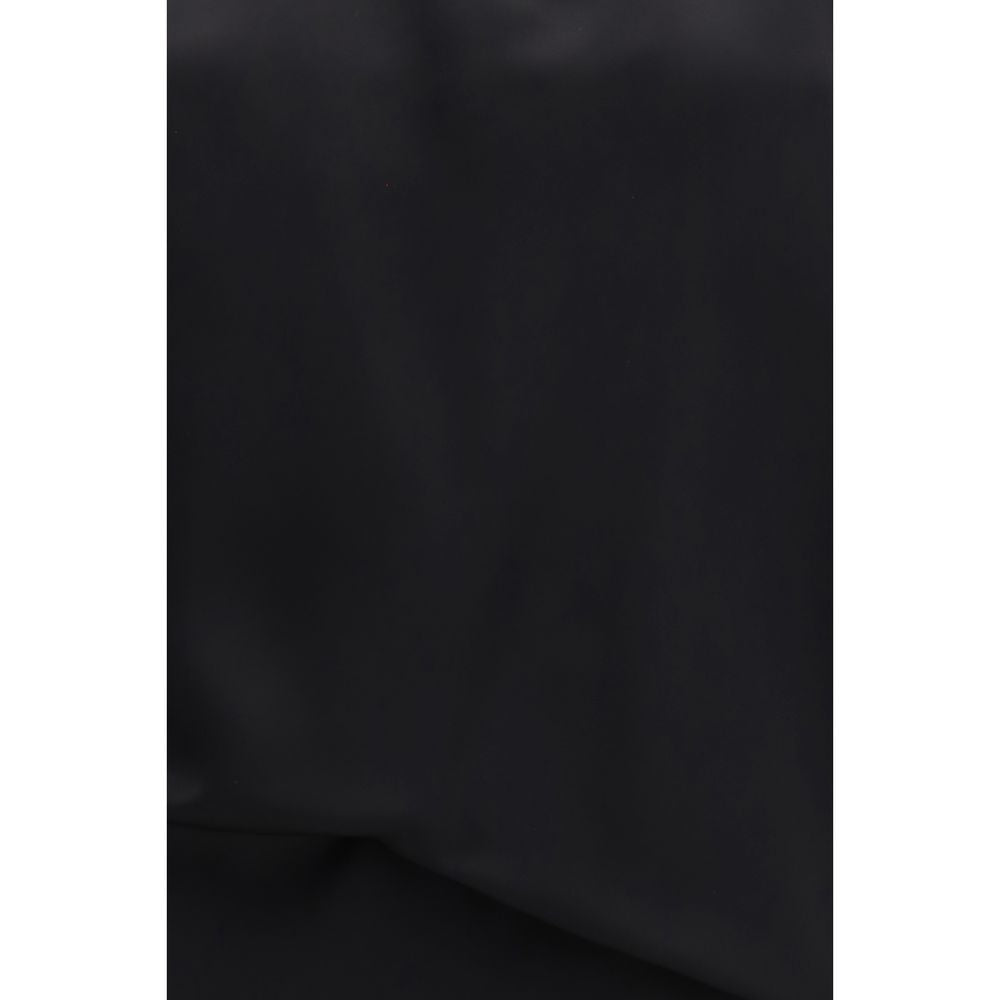 Max Mara Schwarzes Viskose-Freizeitkleid-3