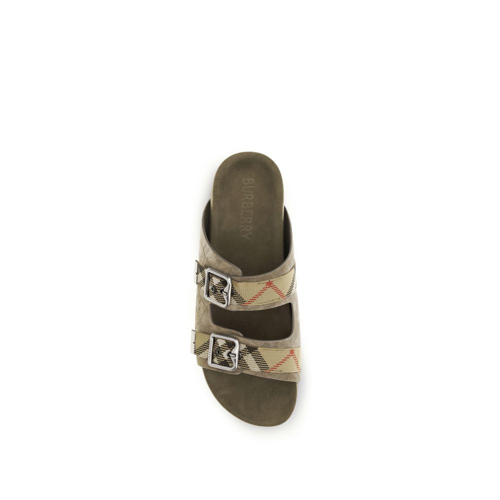 Burberry Sandal with Bos Taurus Calfskin Straps-4