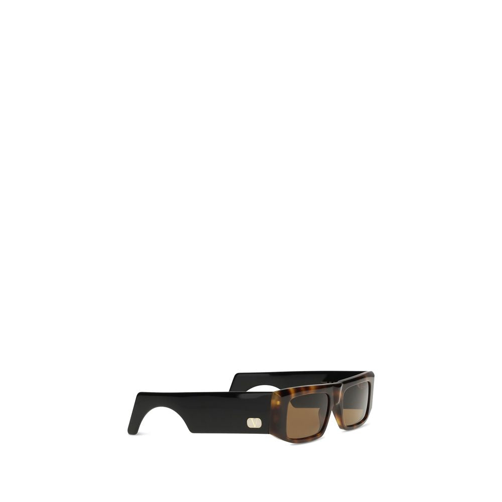 Valentino Garavani Braune Sonnenbrille aus Acetat-2