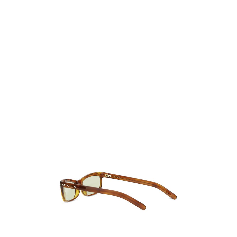 Valentino Garavani Braune Sonnenbrille aus Acetat-3