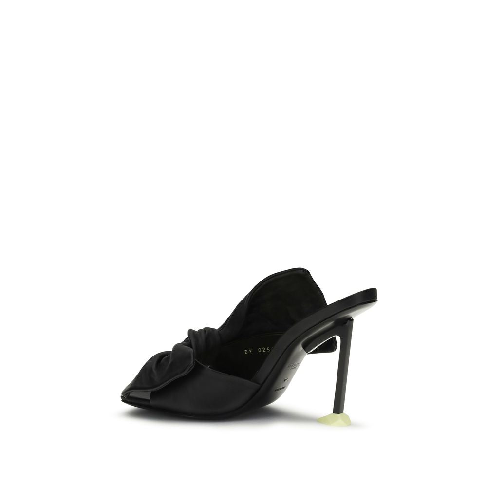 Givenchy Black Lamb Ovis Aries Aries Mules-3