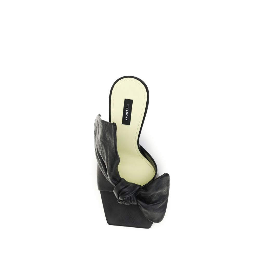 Givenchy Black Lamb Ovis Aries Aries Mules-4