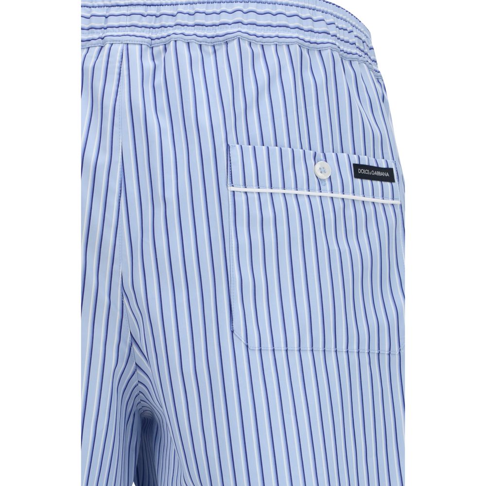 Dolce & Gabbana Mehrfarbige Baumwoll-Bermudashorts-3