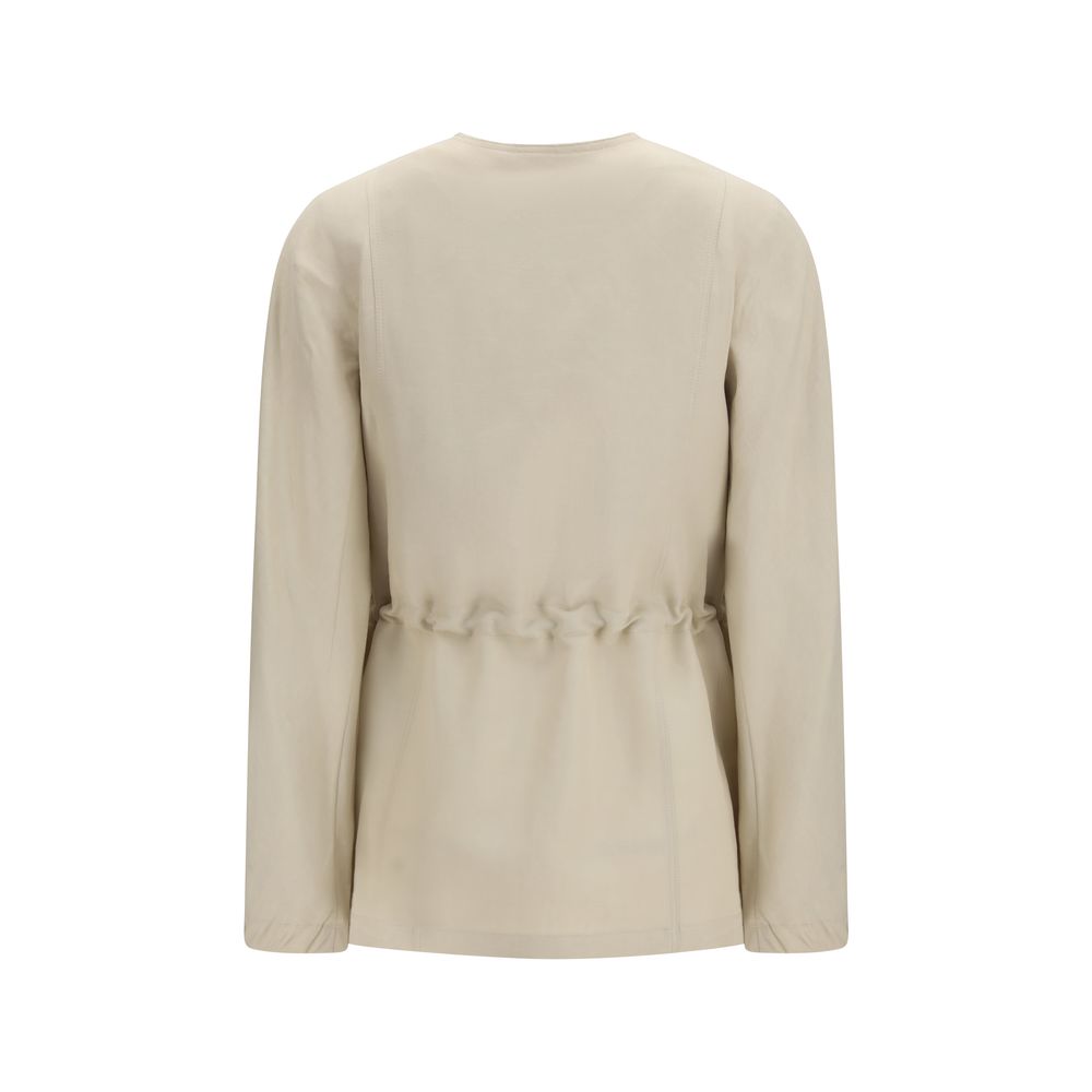 Max Mara Beige Linen Clothing-2