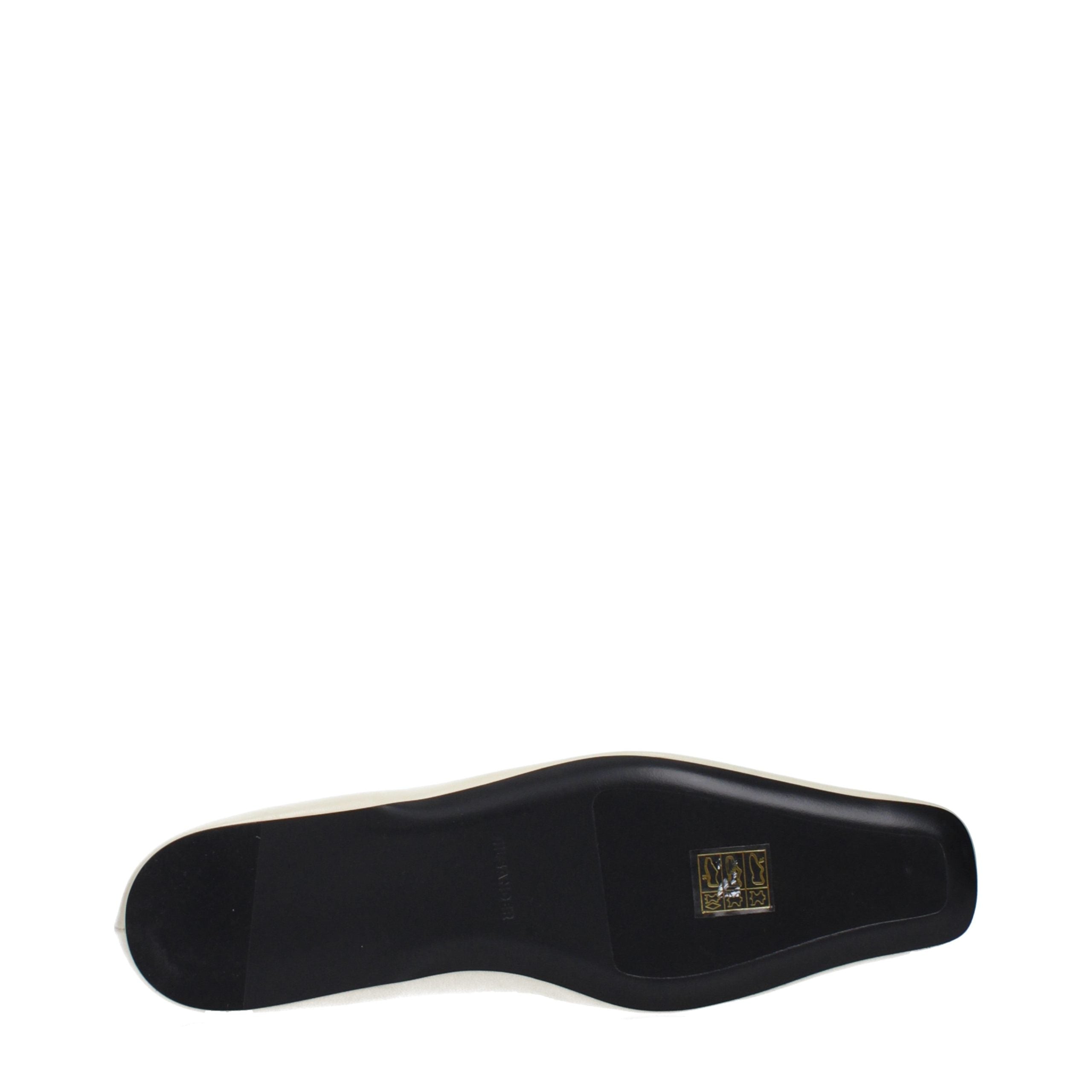 Jil Sander Beige Leder Ballerinas-5