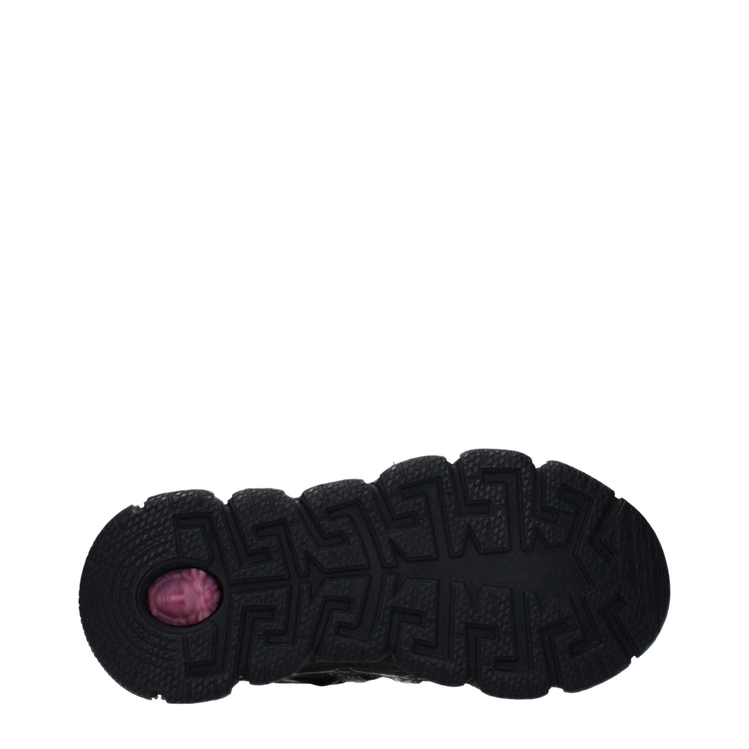 Versace Schwarze Stoff-Sneaker-5