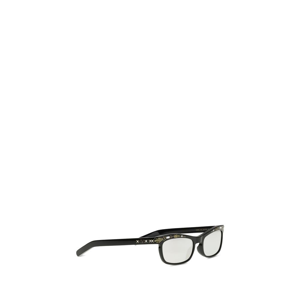 Valentino Garavani Schwarze Sonnenbrille aus Acetat-2