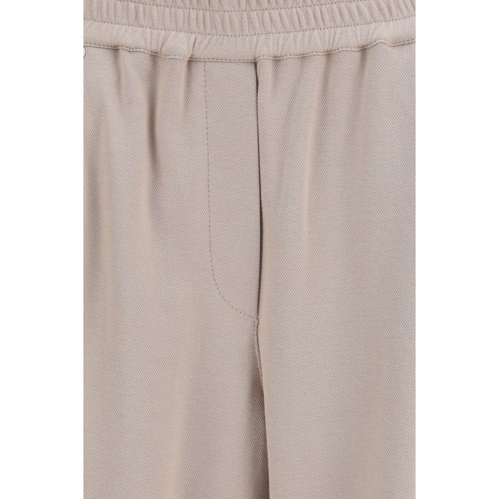 Brunello Cucinelli Beige Cotton Bermuda Shorts-3
