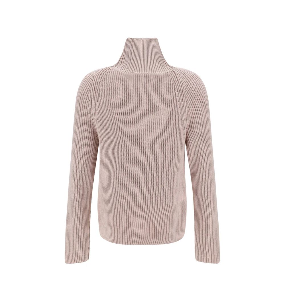 Ami Paris Mehrfarbiger Rollkragenpullover aus Baumwolle-3