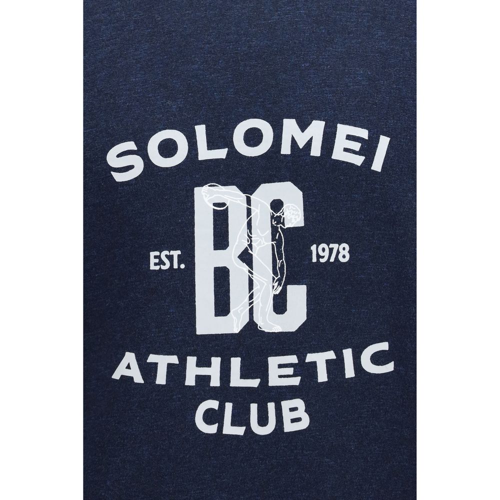 Brunello Cucinelli Blauer Baumwoll-Sweatshirt-3