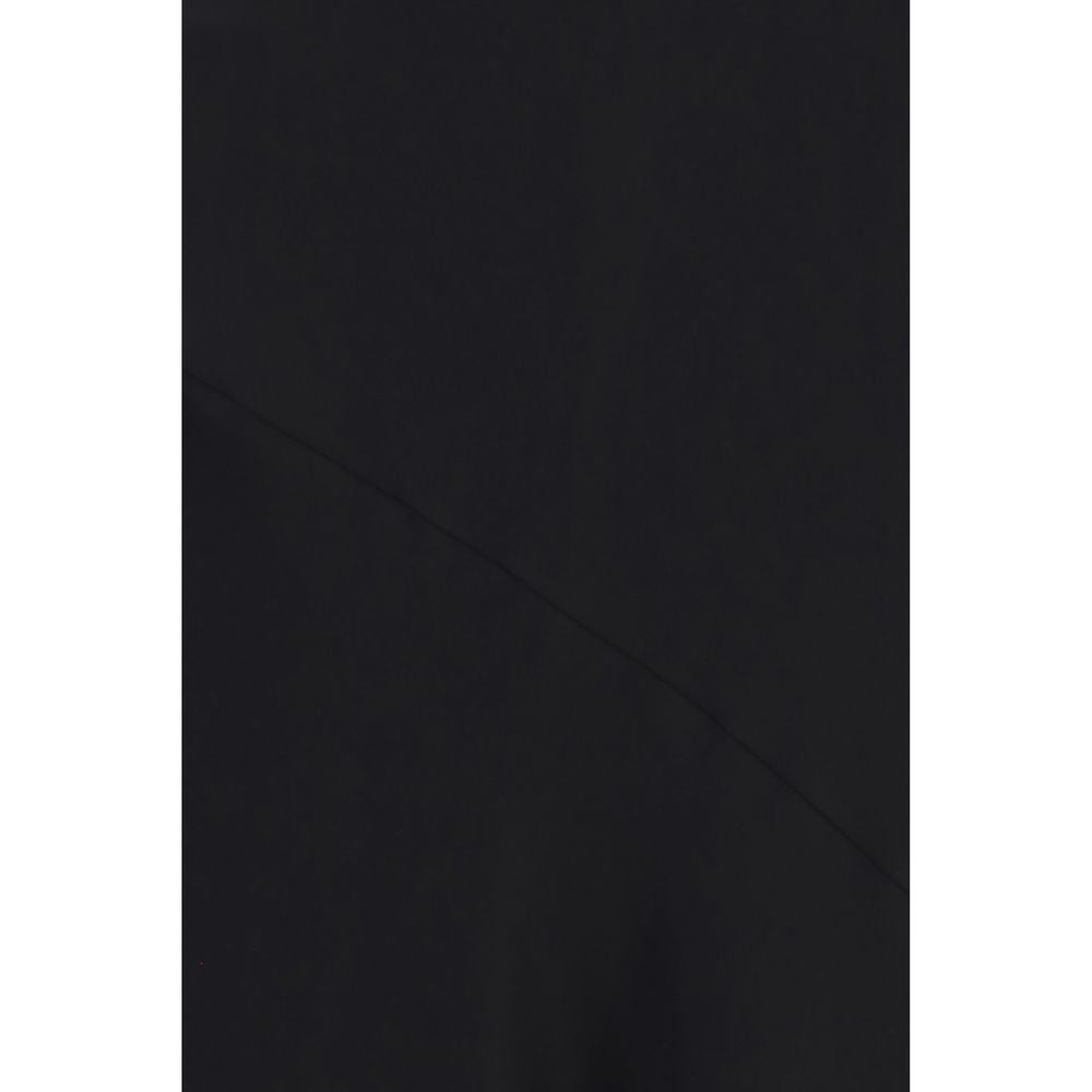 Ami Paris Schwarzes Viskose-Freizeitkleid-3