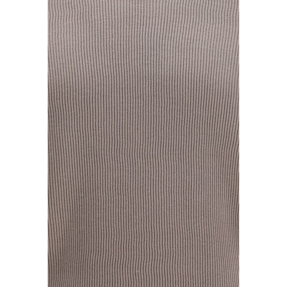 Brunello Cucinelli Graues Baumwoll-Sweatshirt-3