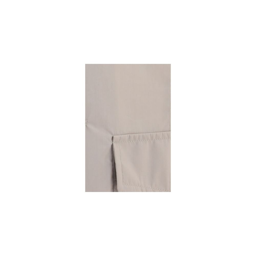 Brunello Cucinelli Beige Cotton Coat-3