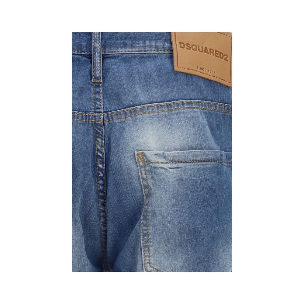 Dsquared² Blaue Baumwolljeans Denim-3
