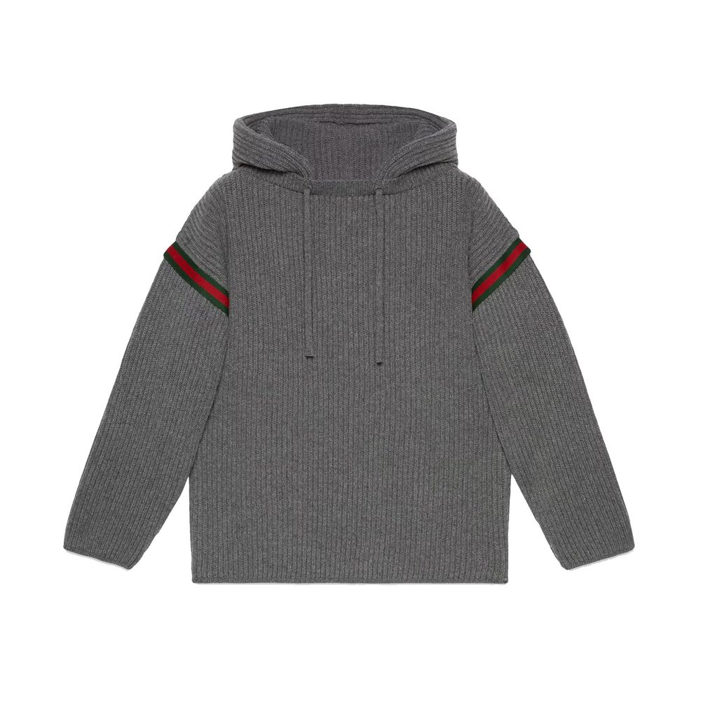 Gucci Grauer Kaschmir-Pullover-1