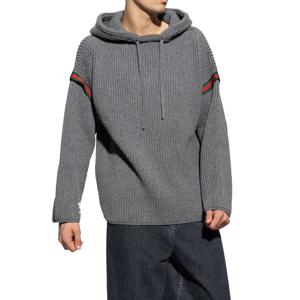 Gucci Grauer Kaschmir-Pullover-2